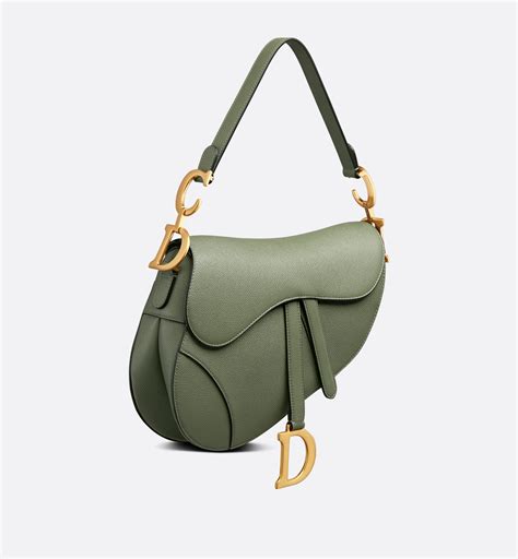 green saddle bag dior|authentic christian Dior saddle bag.